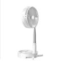 H9 USB Humidifying Water Spray Fan Portable Folding Retractable Fan with Desk Lamp Telescopic Night Light